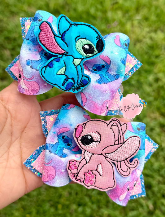 Stitch Angel set 4”