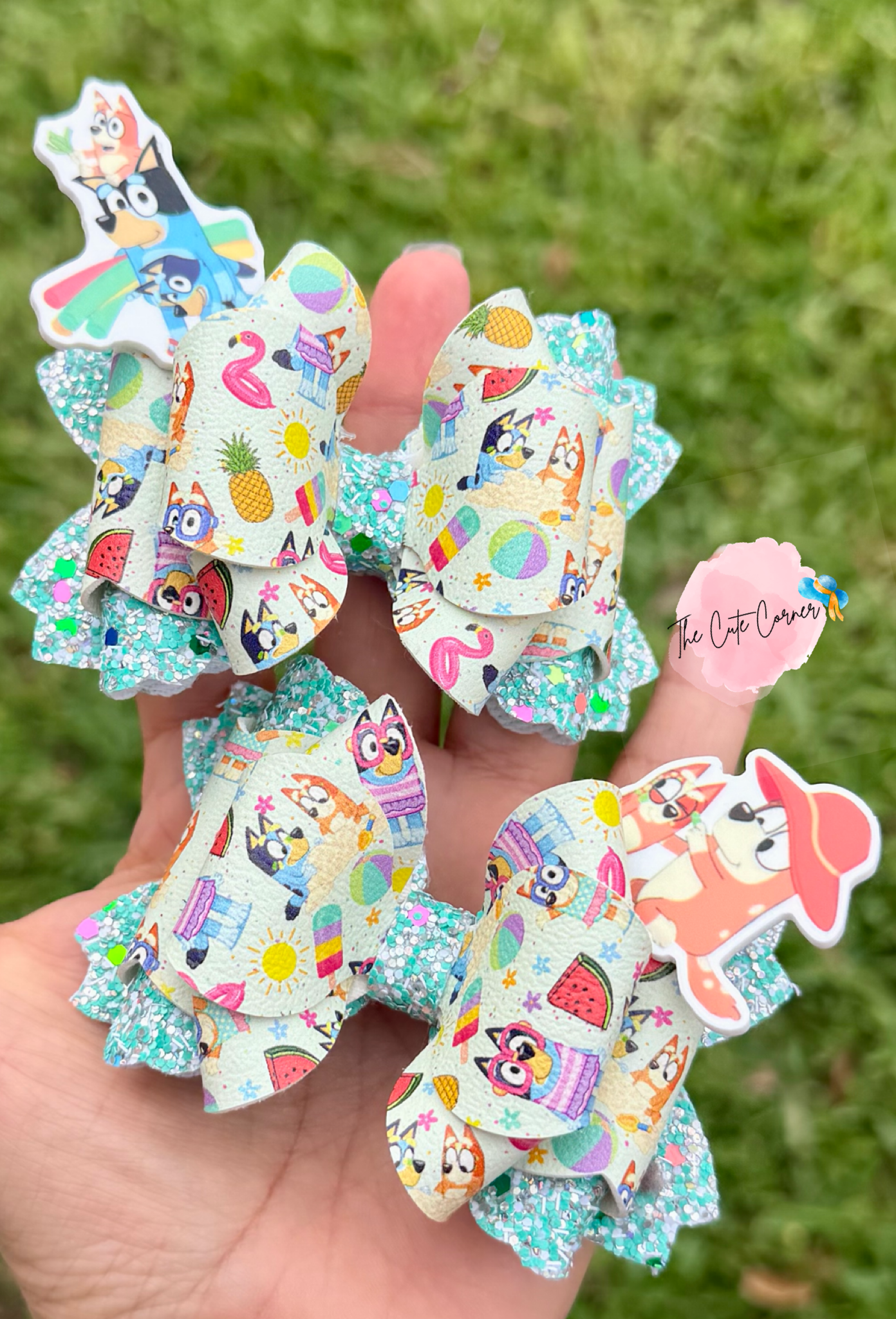 Bluey beach set