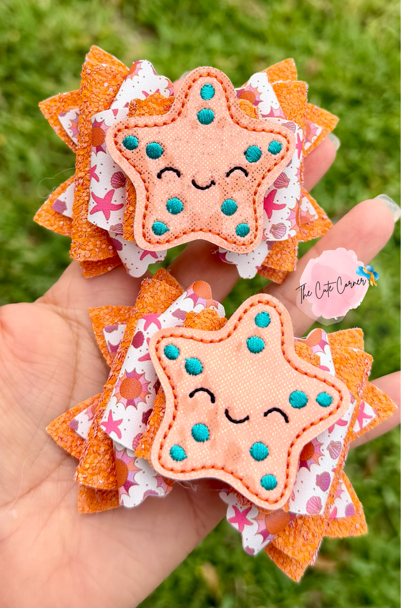 Cute starfish set