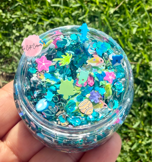 Sea Friends Glitter Hair Gel
