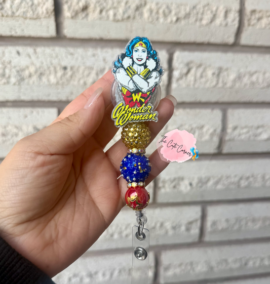 WONDER WOMAN BADGE REEL