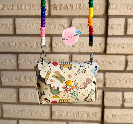 BLUEY SCHOOL PURSE
