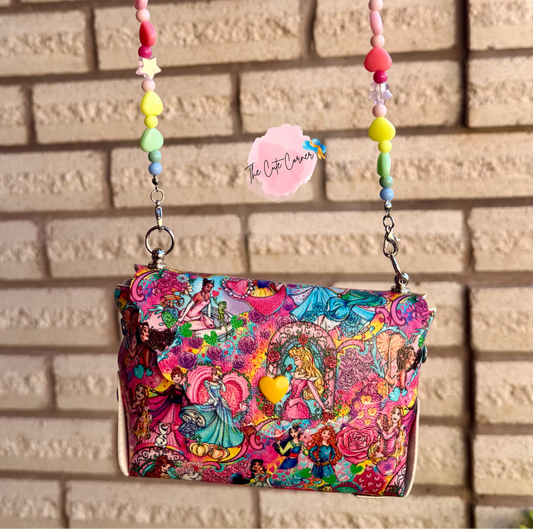 DISNEY PRINCESS PINK PURSE