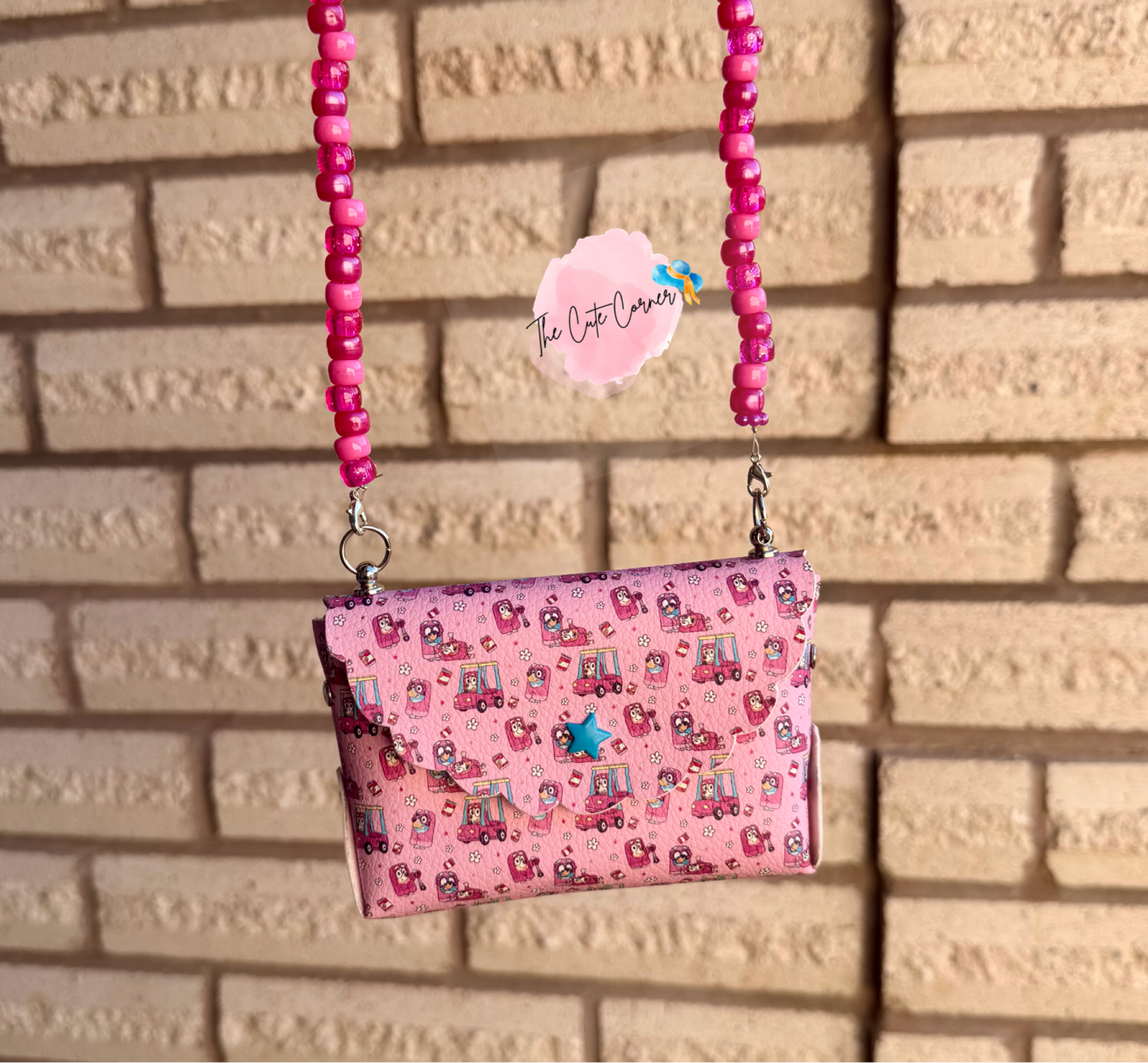 BLUEY PINK GRANNIES PURSE