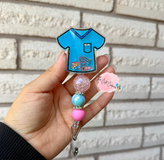 SCRUB SHAKER BADGE REEL