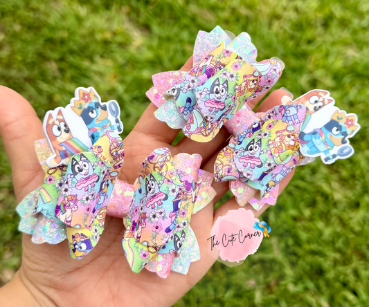 Bluey Queens set