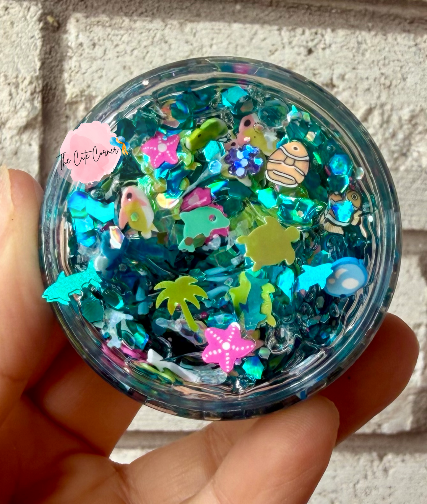 Sea Friends Glitter Hair Gel