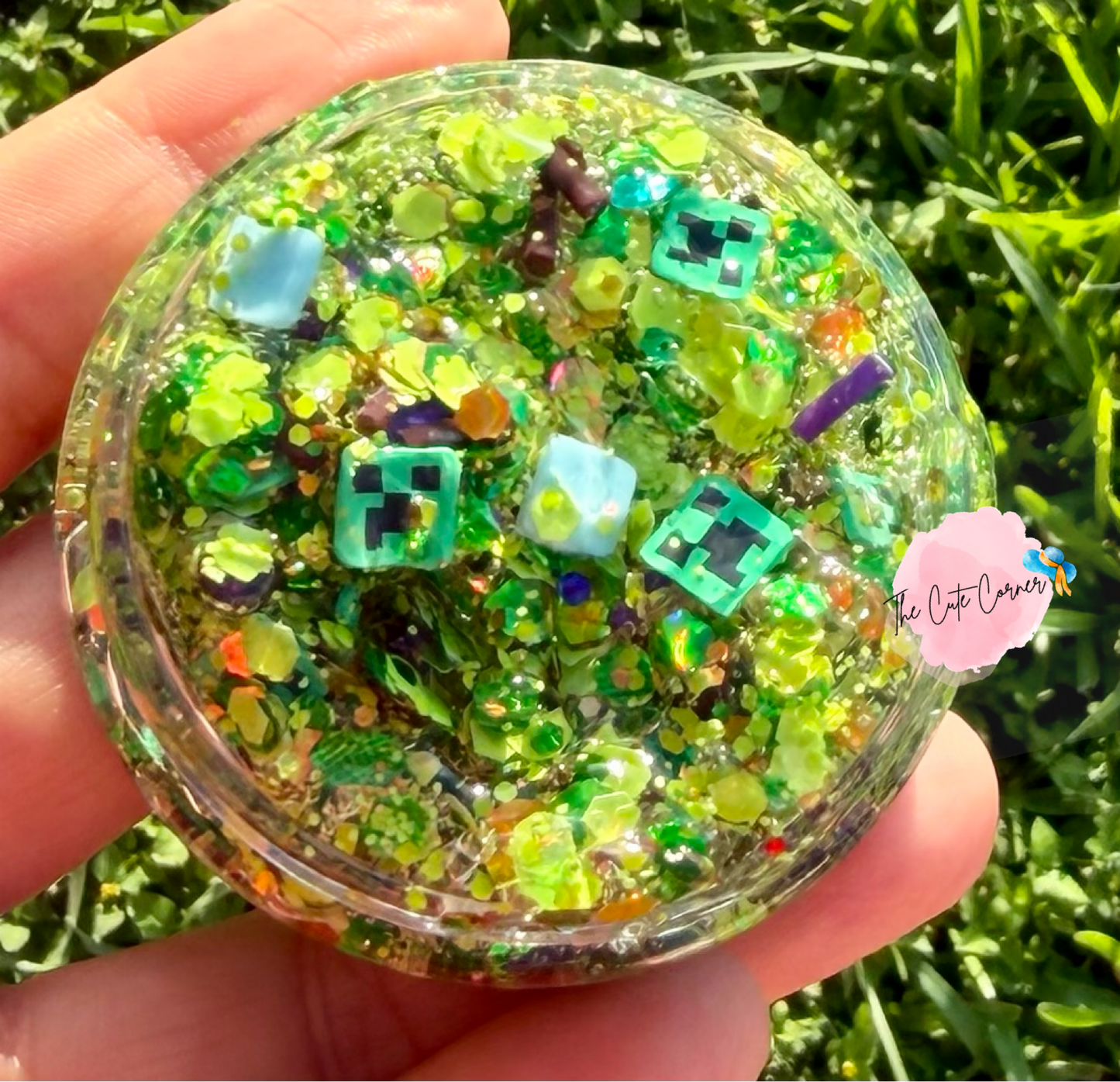 Minecraft Glitter Hair Gel