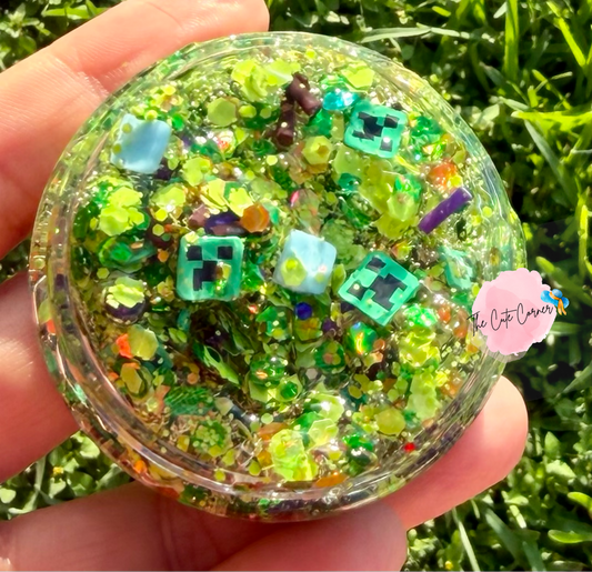 Minecraft Glitter Hair Gel