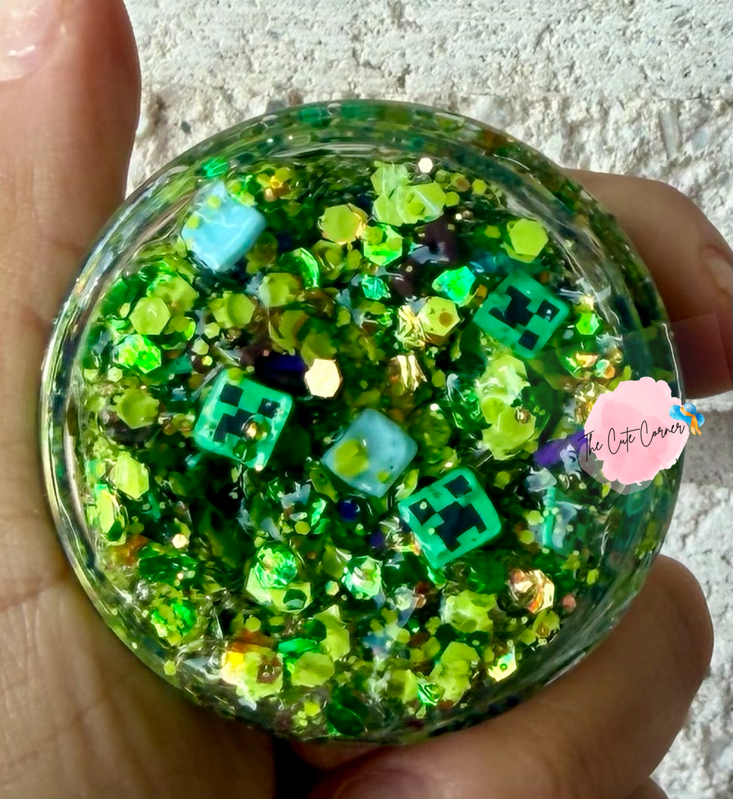 Minecraft Glitter Hair Gel