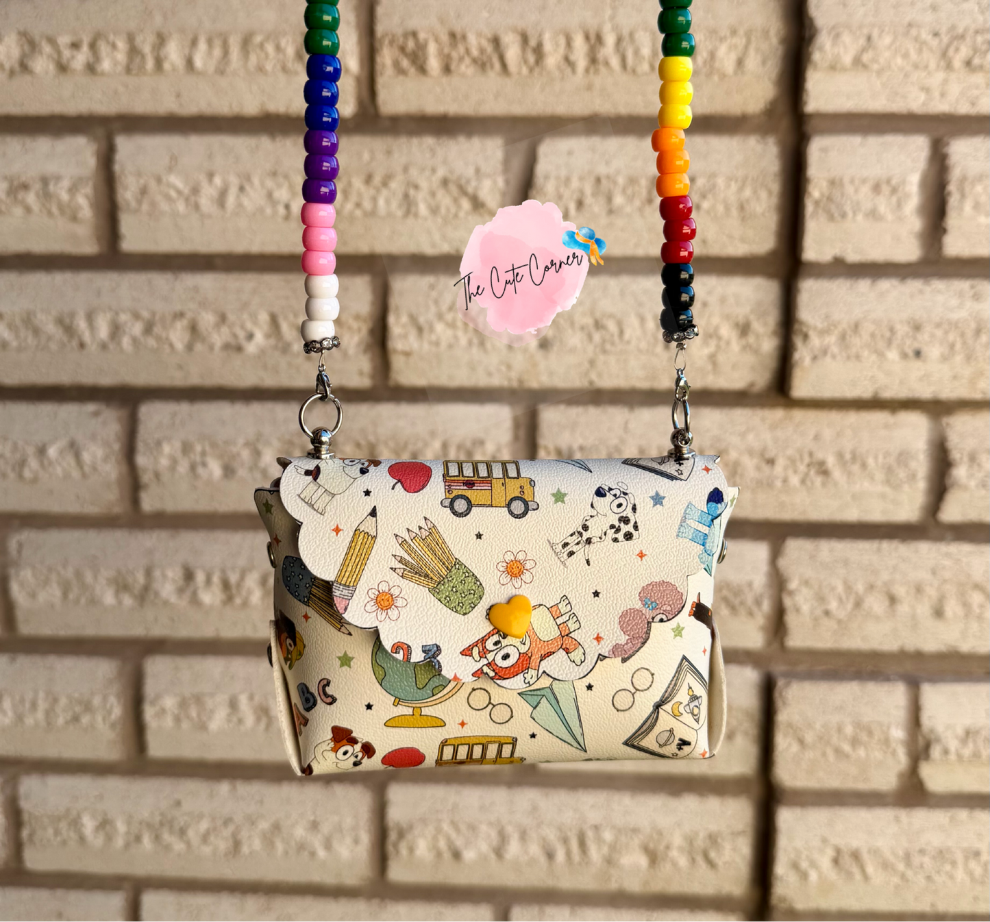 BLUEY SCHOOL PURSE