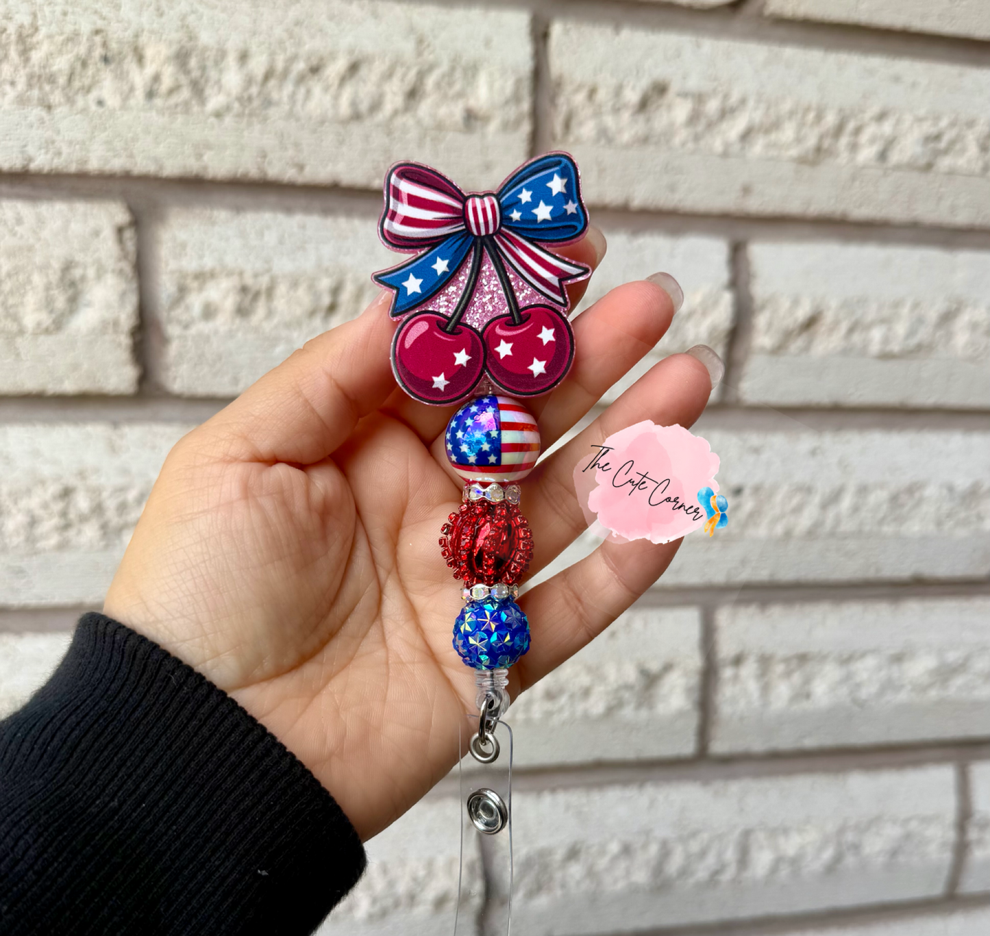4TH OF JULY BADGE REEL