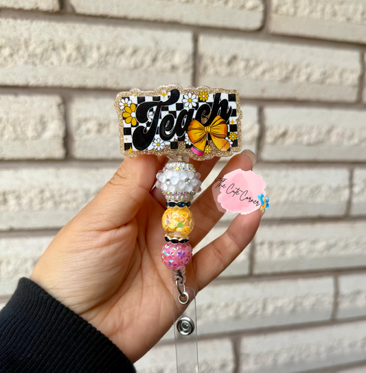 TEACHER BADGE REEL