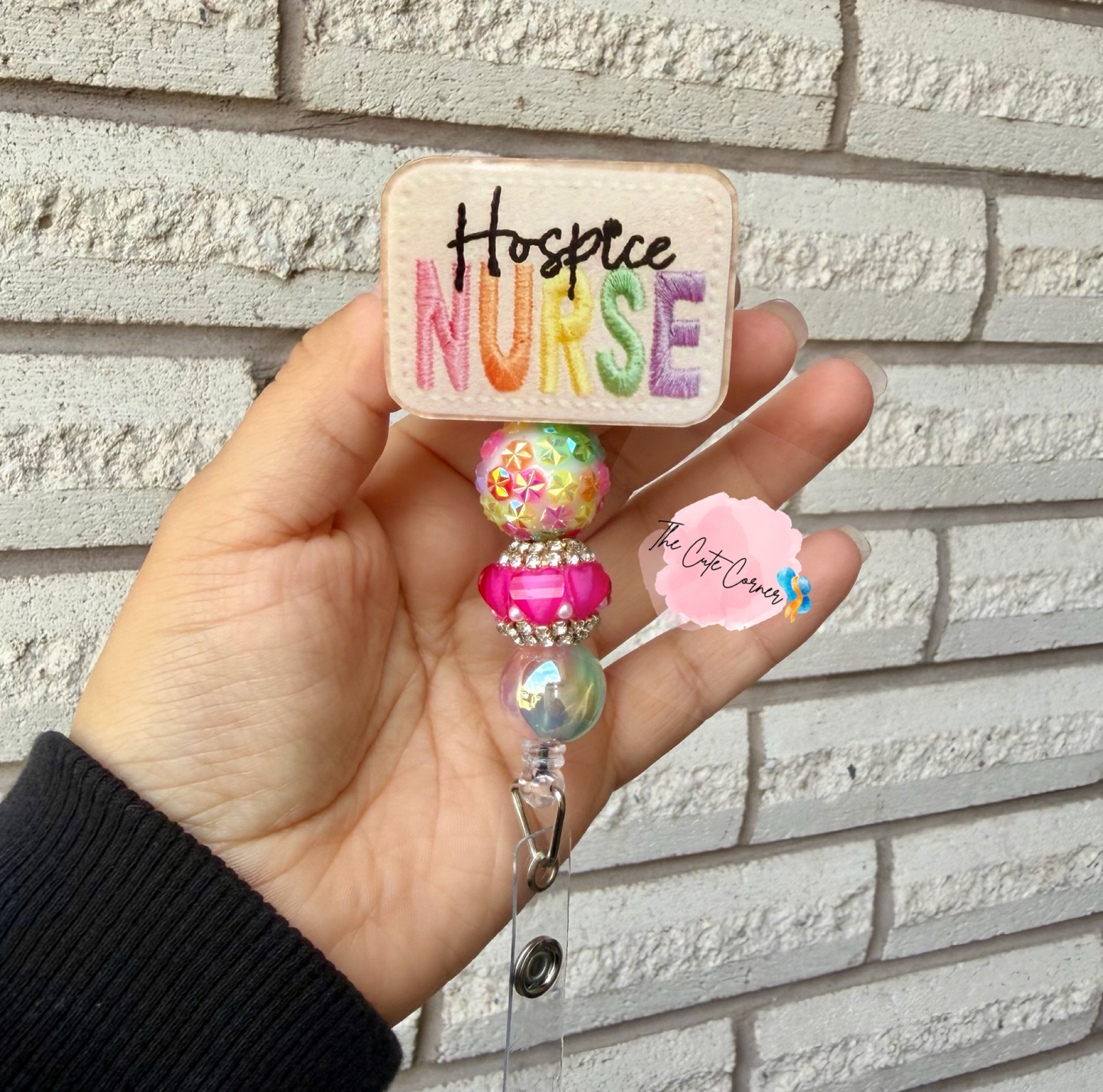 HOSPICE NURSE BADGE