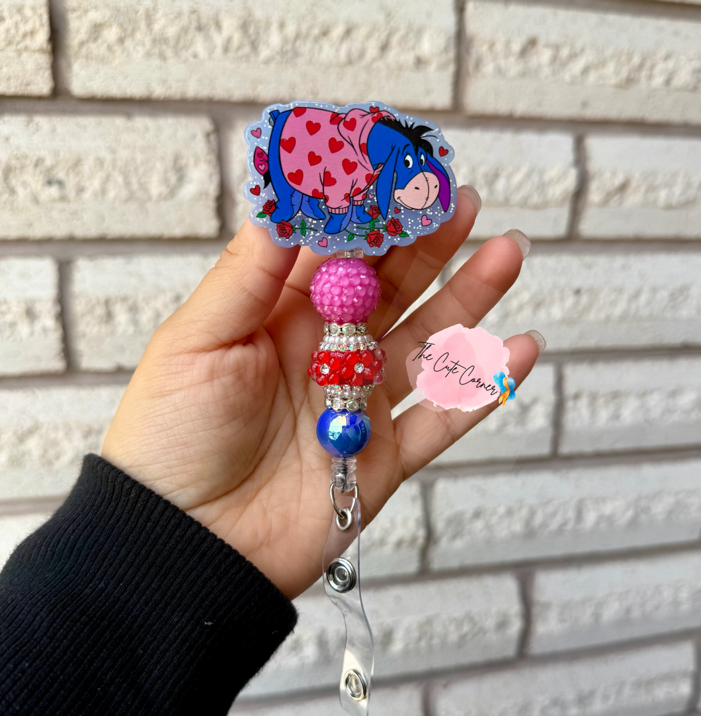 EEYORE BADGE REEL