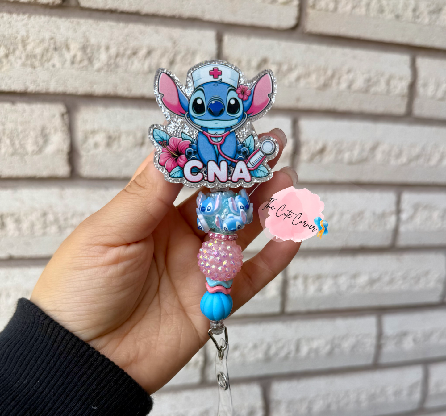 CNA STITCH BADGE REEL