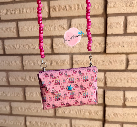 BLUEY PINK GRANNIES PURSE