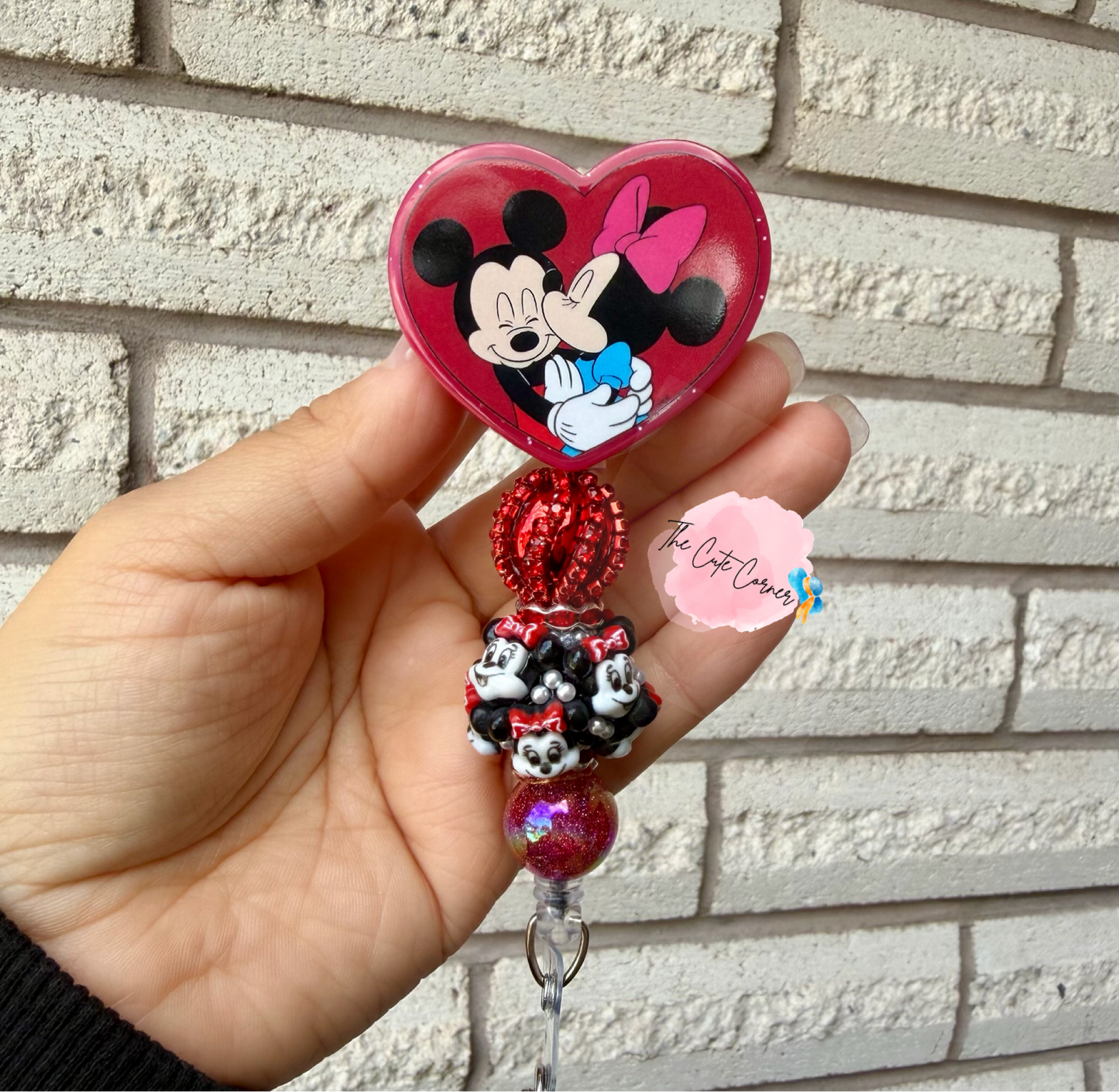 MICKEY MINNIE BADGE REEL