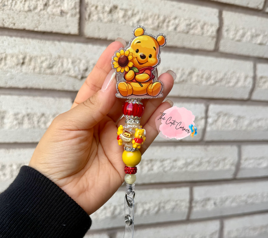 WINNIE THE POOH BADGE REEL
