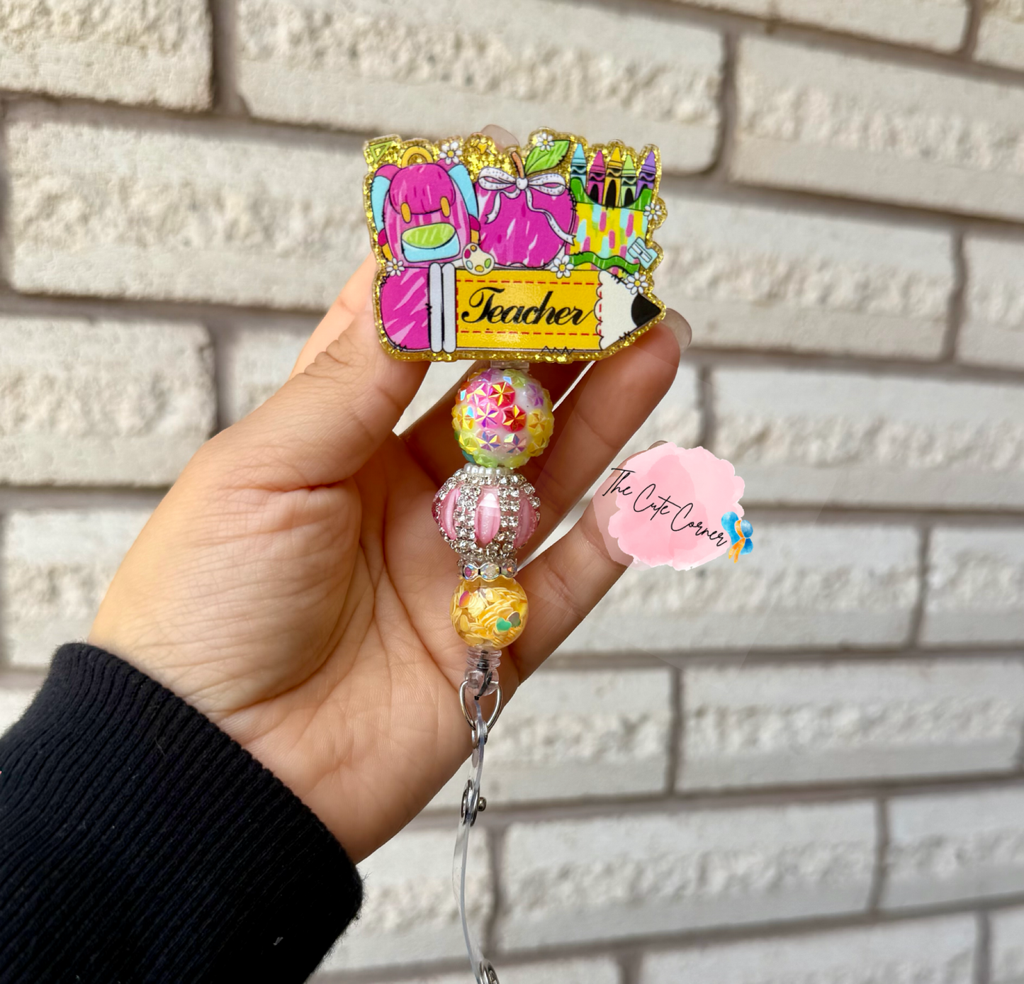 TEACHER BADGE REEL
